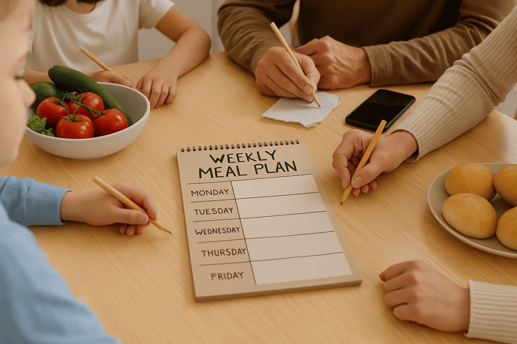 Guide pratique pour planifier les repas familiaux sans prise de tête