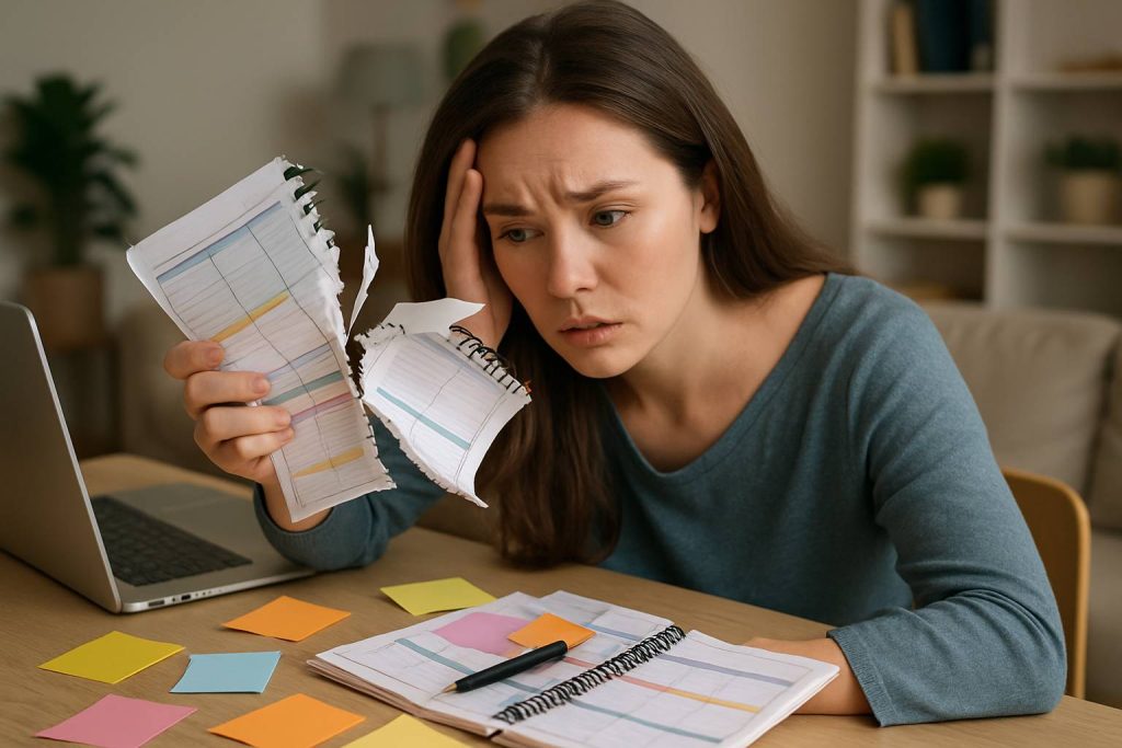 Le jour où mon planning familial a explosé : comment j’ai tout réorganisé en urgence