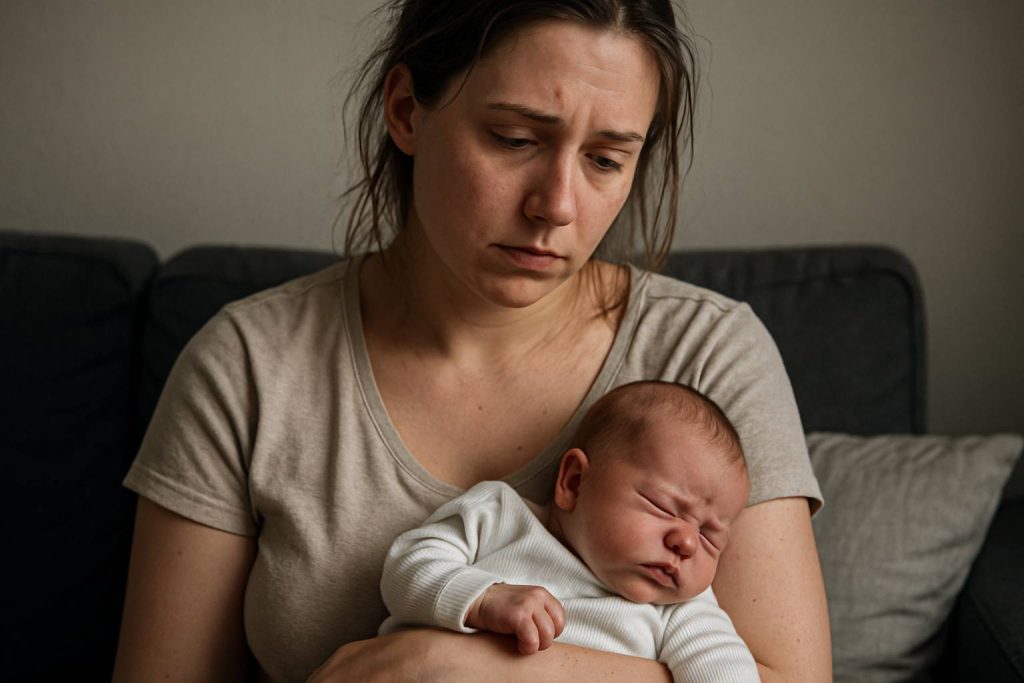 Le post-partum n’est pas une belle aventure : pourquoi il faut arrêter de mentir aux nouvelles mamans