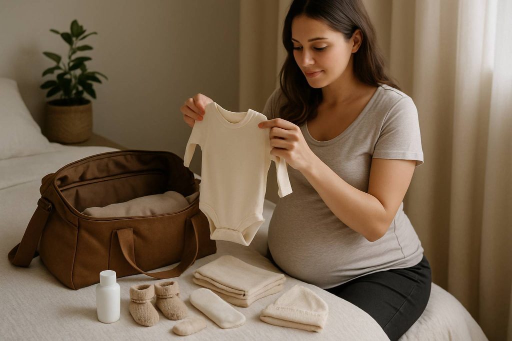 Les indispensables éthiques pour préparer la valise maternité sans culpabilité