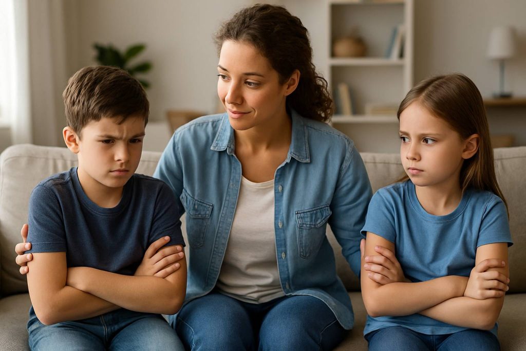 Comment gérer les disputes entre frères et sœurs sans perdre son calme