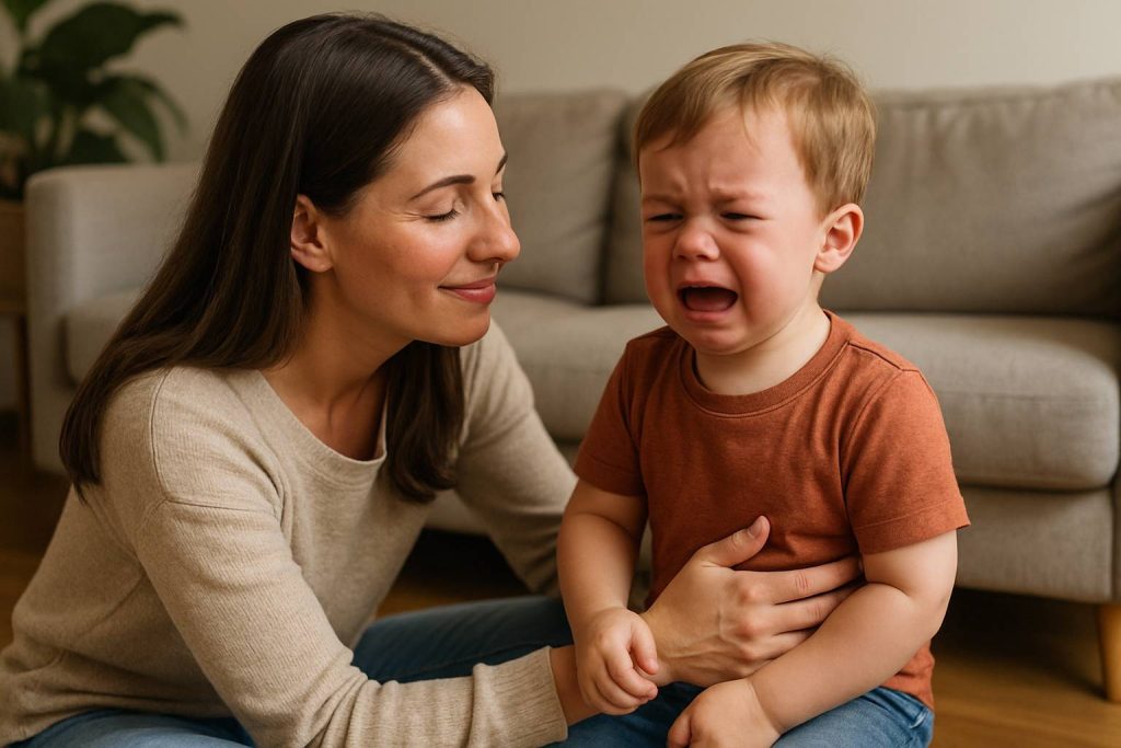 Apaiser les colères de votre tout-petit sans crier : astuces qui fonctionnent vraiment
