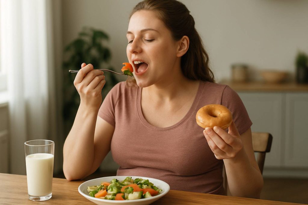 Manger pour deux sans culpabiliser : le vrai du faux sur les interdits alimentaires